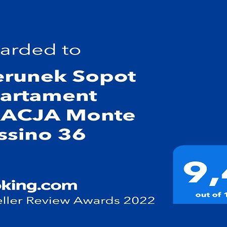 Kierunek Sopot Apartament Gracja Monte Cassino 36 ภายนอก รูปภาพ